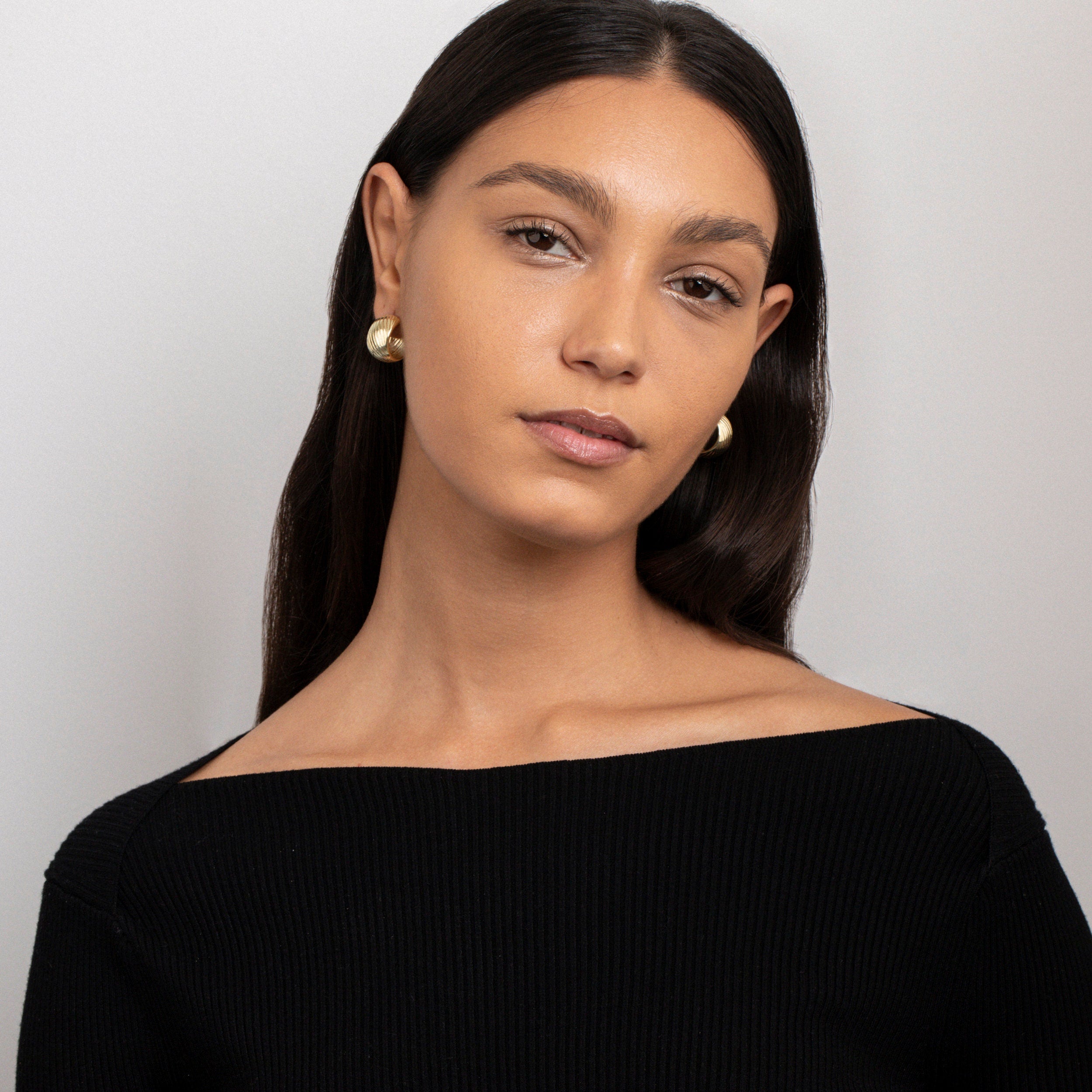 Triple Hoop Earrings for women, Handmade Huggie Earrings, Gold filled Hoops, Jewelry For Women, Gift For Her