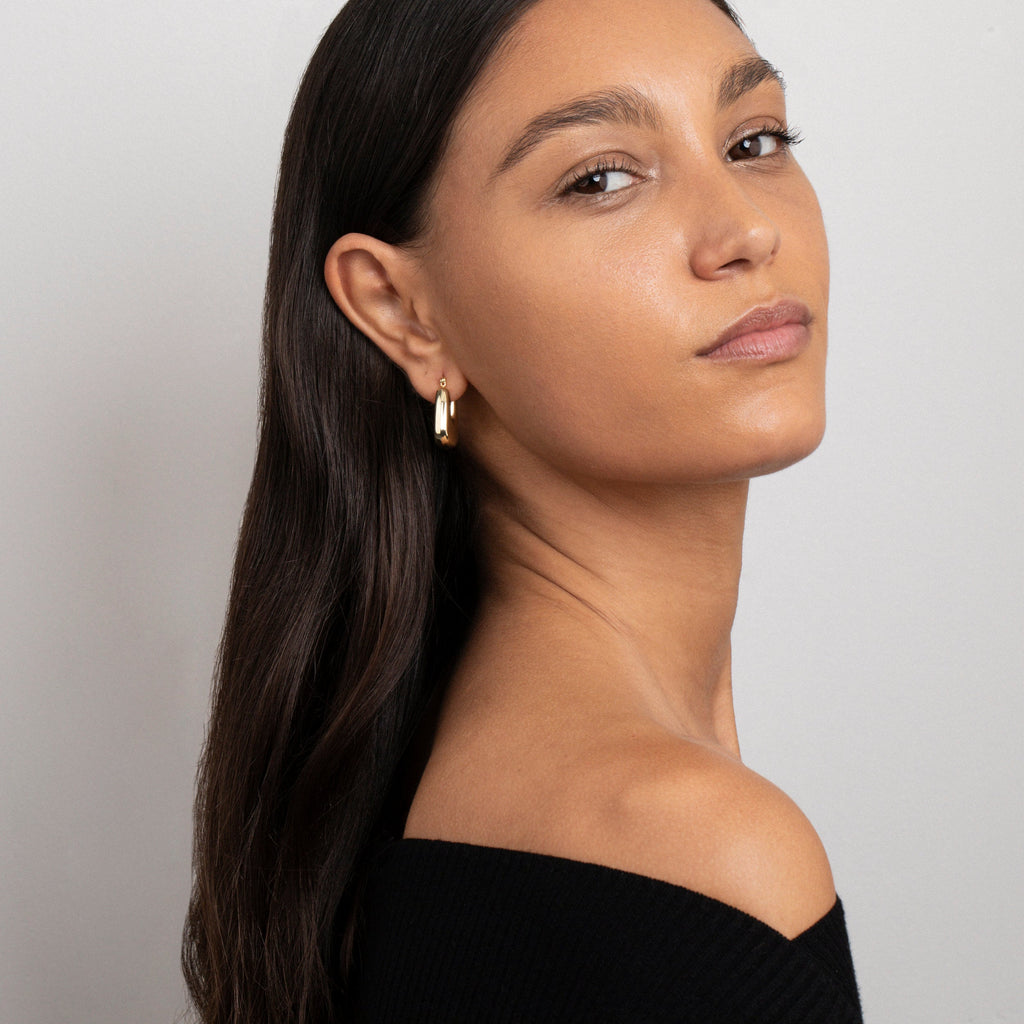 18K Gold Chain Necklace, Dainty Chain, Twist Chain, Waterproof Everyday Chain, Layering Chain Necklace,