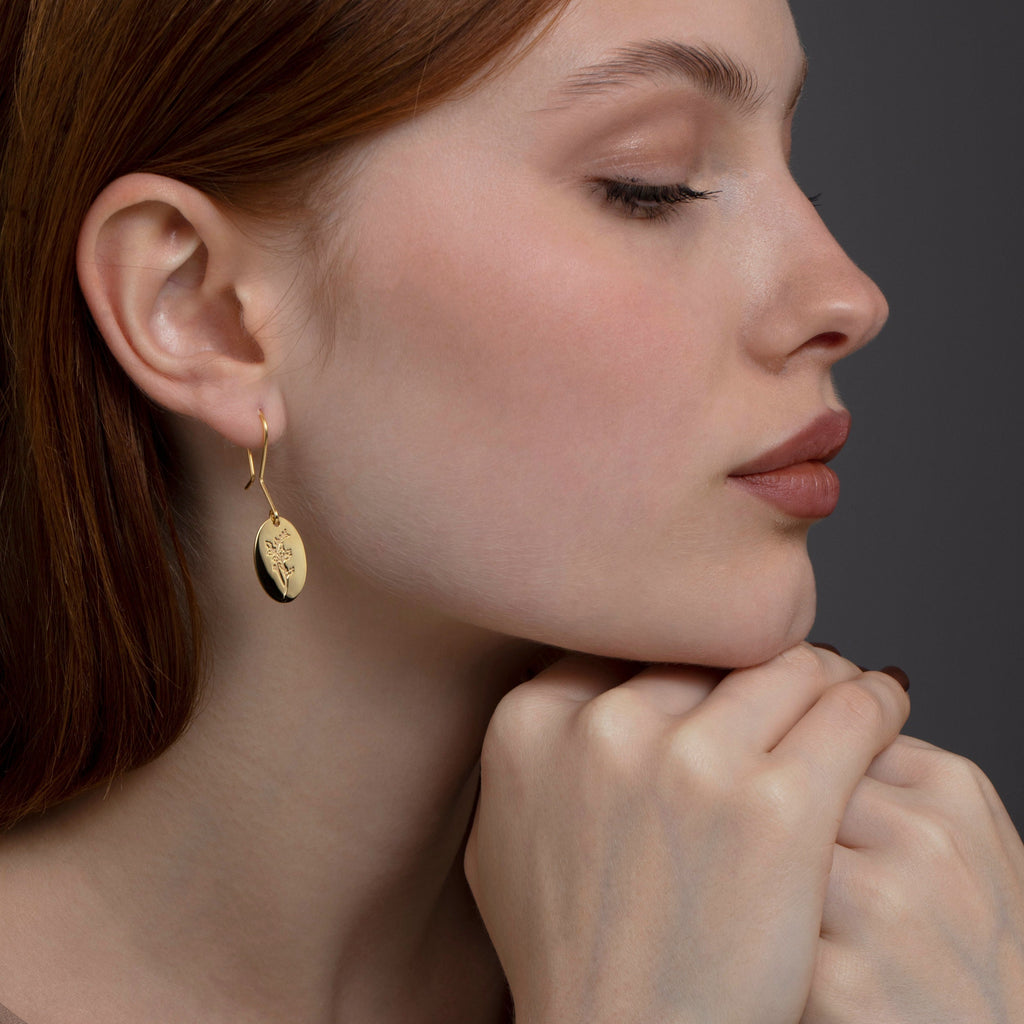 CZ Diamond Solitaire Earrings, Elegant Earrings, Pave Earring, Gold Vermeil Earring, Handmade Jewelry, Jewelry for Women, Gifts for Her