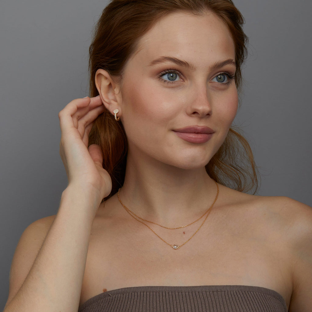 Bar Name Necklace with Birthstone - Multiple Name Necklace - Women Name Jewelry - Sterling Silver Name Necklace - Necklace with Name