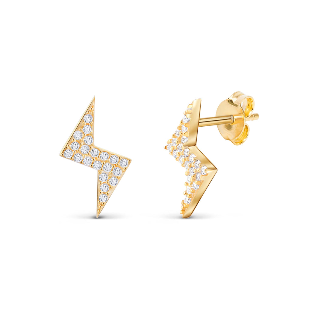 Evil Eye Earrings - Silver Evil Eye Stud Earrings - Gold Earrings - Dainty Hypoallergenic Studs - Diamonds Earrings - Evil Jewelry For Women