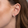 Evil Eye Earrings - Silver Evil Eye Stud Earrings - Gold Earrings - Dainty Hypoallergenic Studs - Diamonds Earrings - Evil Jewelry For Women