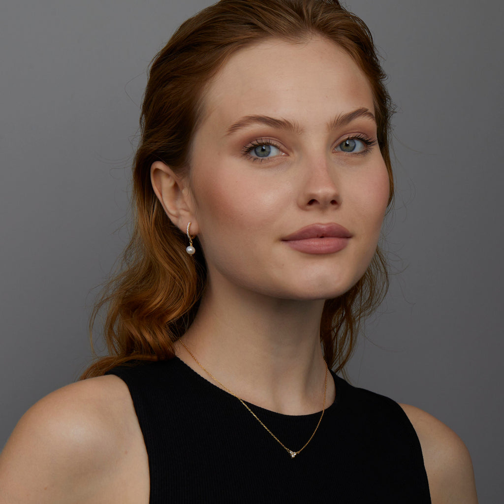 Cross Necklace, Diamond 14K Gold Cross Necklace, Silver Cross Necklace, Christian Jewelry, Necklace for women, Minimalist Religious Necklace