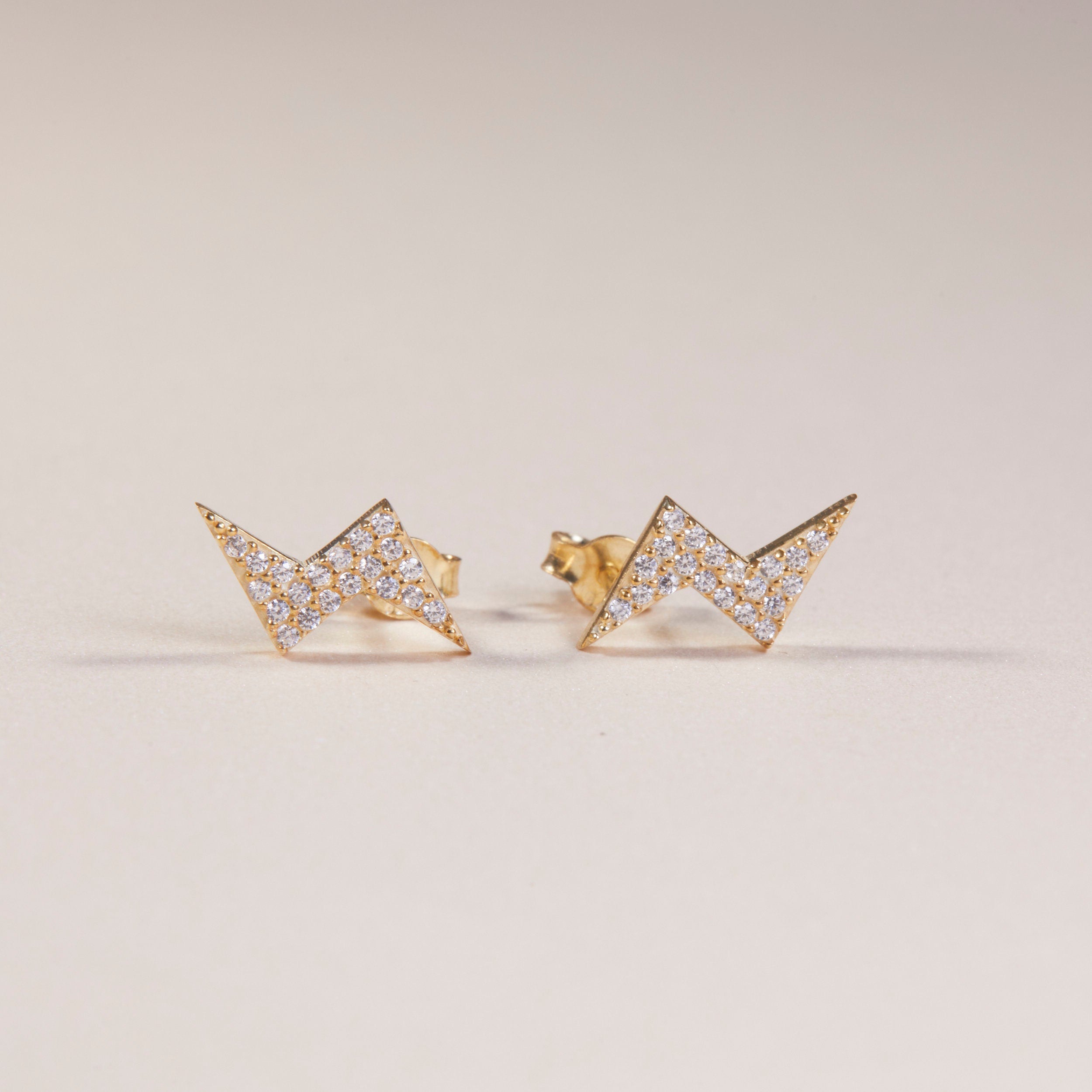 Evil Eye Earrings - Silver Evil Eye Stud Earrings - Gold Earrings - Dainty Hypoallergenic Studs - Diamonds Earrings - Evil Jewelry For Women