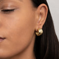 Triple Hoop Earrings for women, Handmade Huggie Earrings, Gold filled Hoops, Jewelry For Women, Gift For Her
