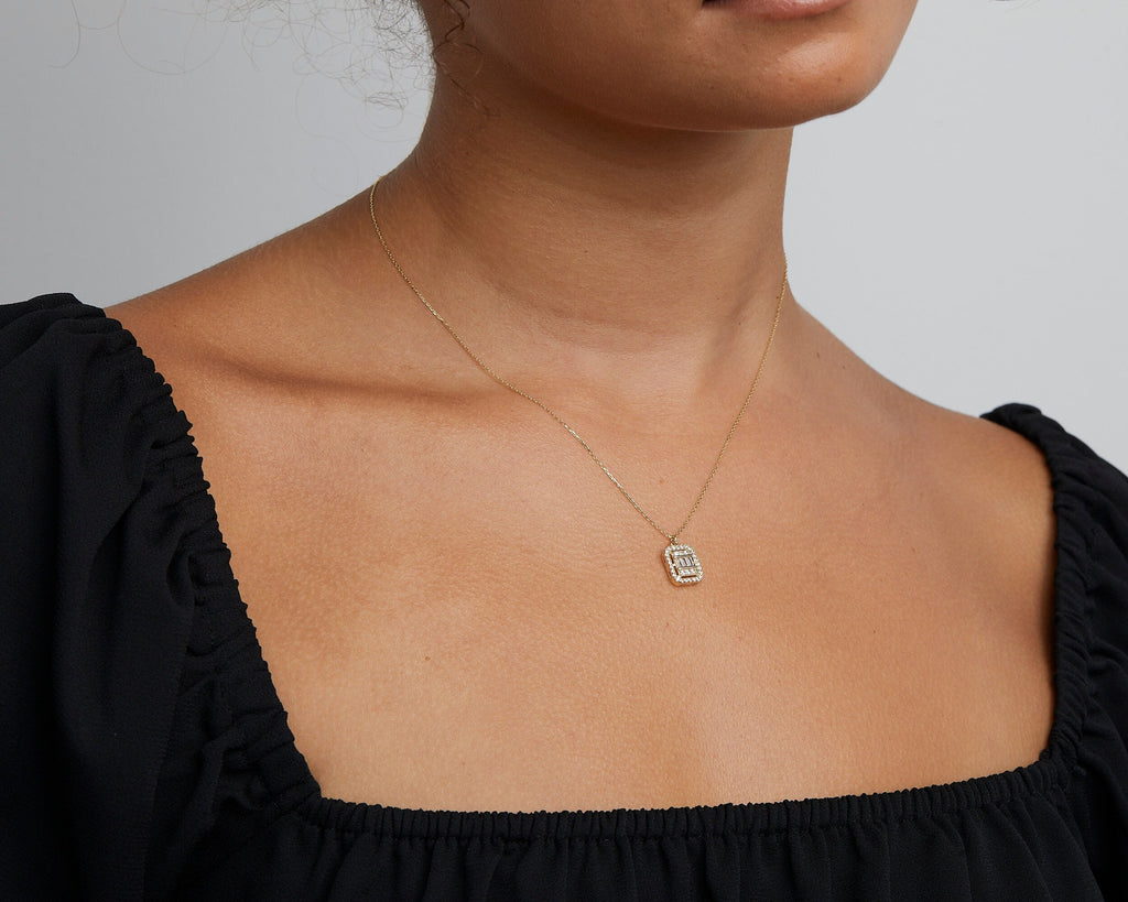 Hamsa Hand Necklace, 14 Gold Evil Eye Necklace, Protection Necklace Gold, Hindu Hamsa Hand, Dainty Necklace, Hamsa Pendant Gift for Her