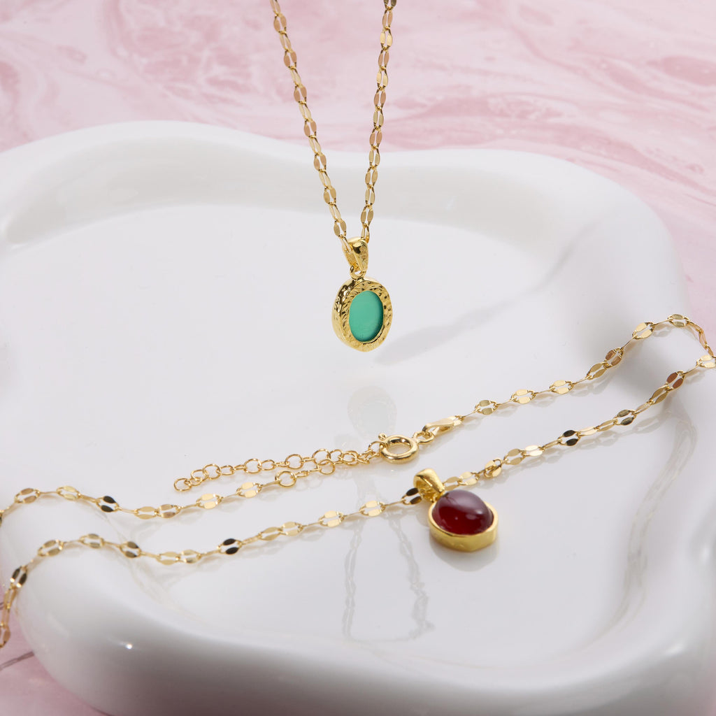 Birthstone Necklace Personalized, Dainty Bar Pendant, Custom Family Jewelry, Birthstone Jewelry, Gift for Her, Necklaces for Women