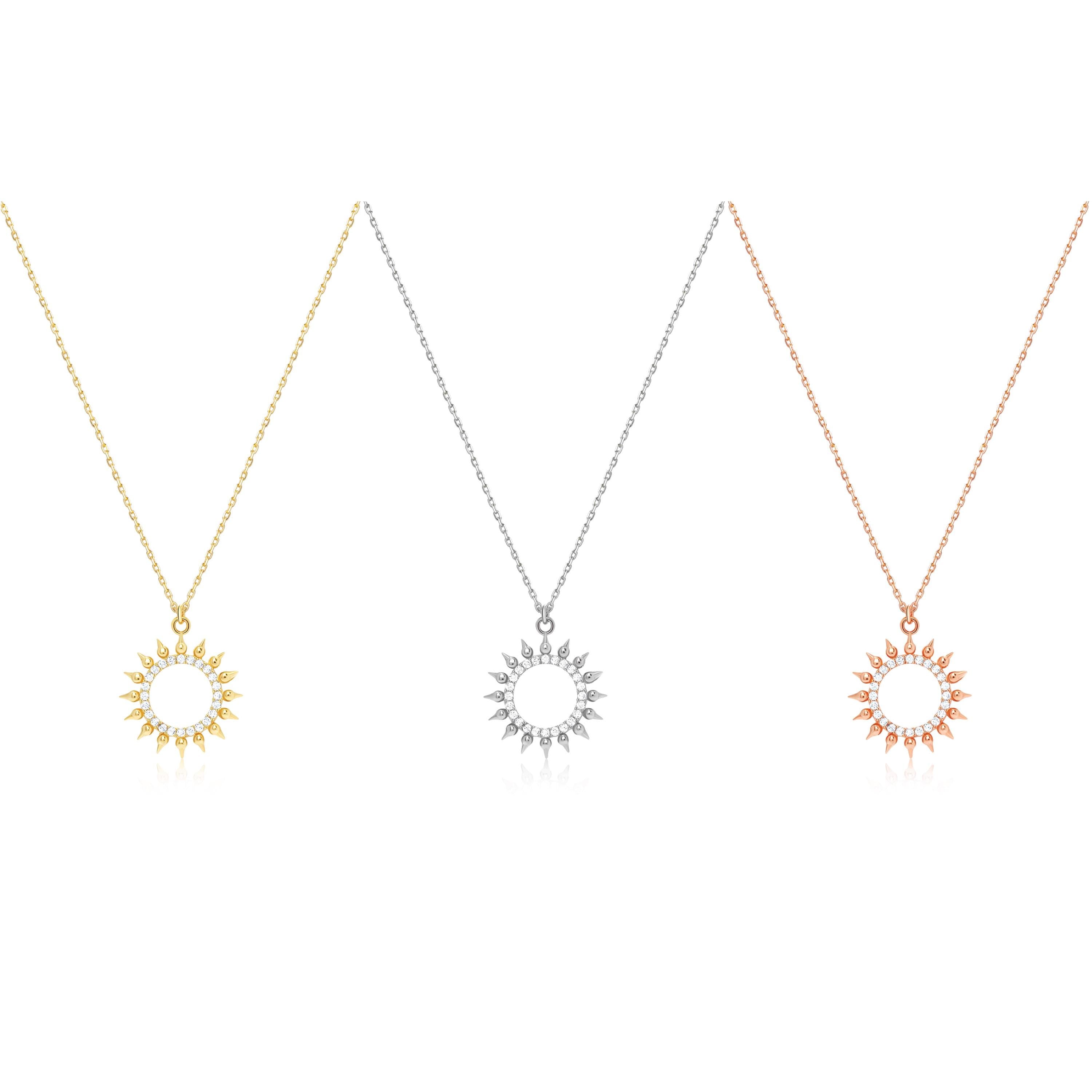 Gold Rectangular Necklace, 14K Solid Gold Pyramid Necklace, Dainty Pendant Necklace, Minimalist, Handmade Jewelry, Necklaces for women