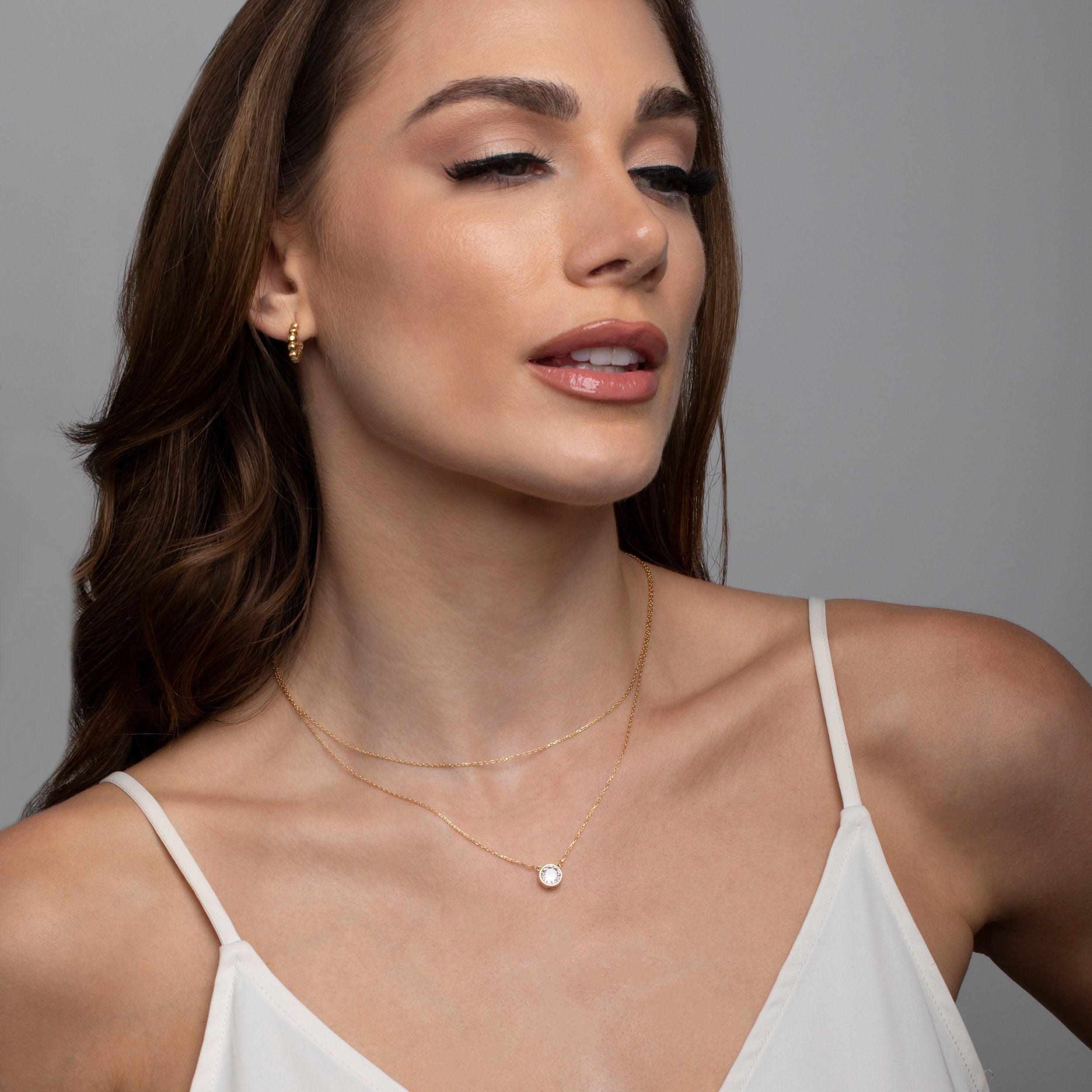 REAL SILVER Name Necklace, Also available in 14k Solid Gold, Jewelry for Women, Personalized jewelry, Custom Dainty Name Necklace, Minimal
