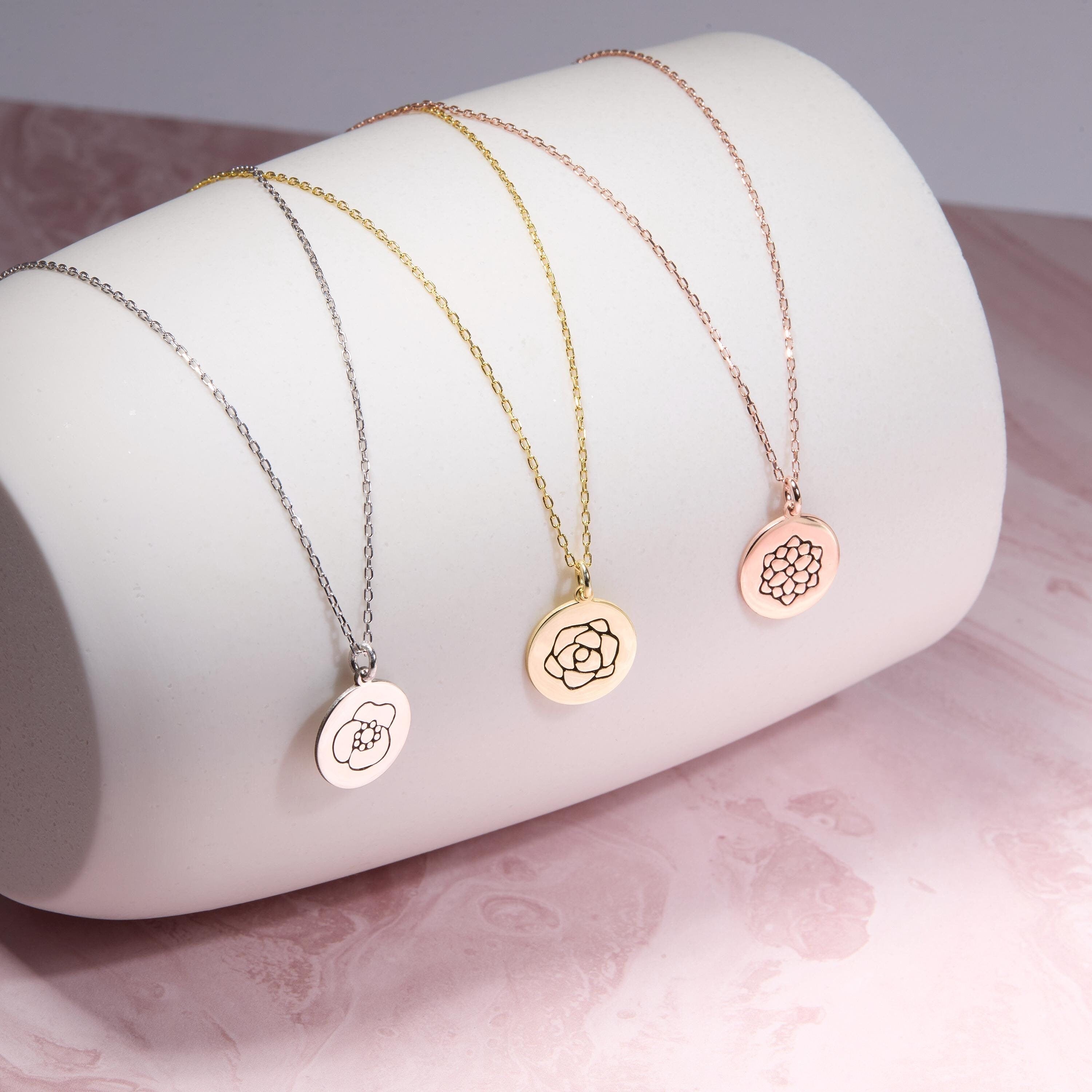 14K Gold Initial Necklace, Letter necklace, Custom Initial Necklace with Heart Charm, Gift For Her, Personalized Gift, Initial Jewelry