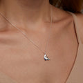 Gold Star Necklace | Dainty Sterling Silver Pendant | Minimalist Jewelry | Hypoallergenic Handmade Gift for Her | Necklace for Women