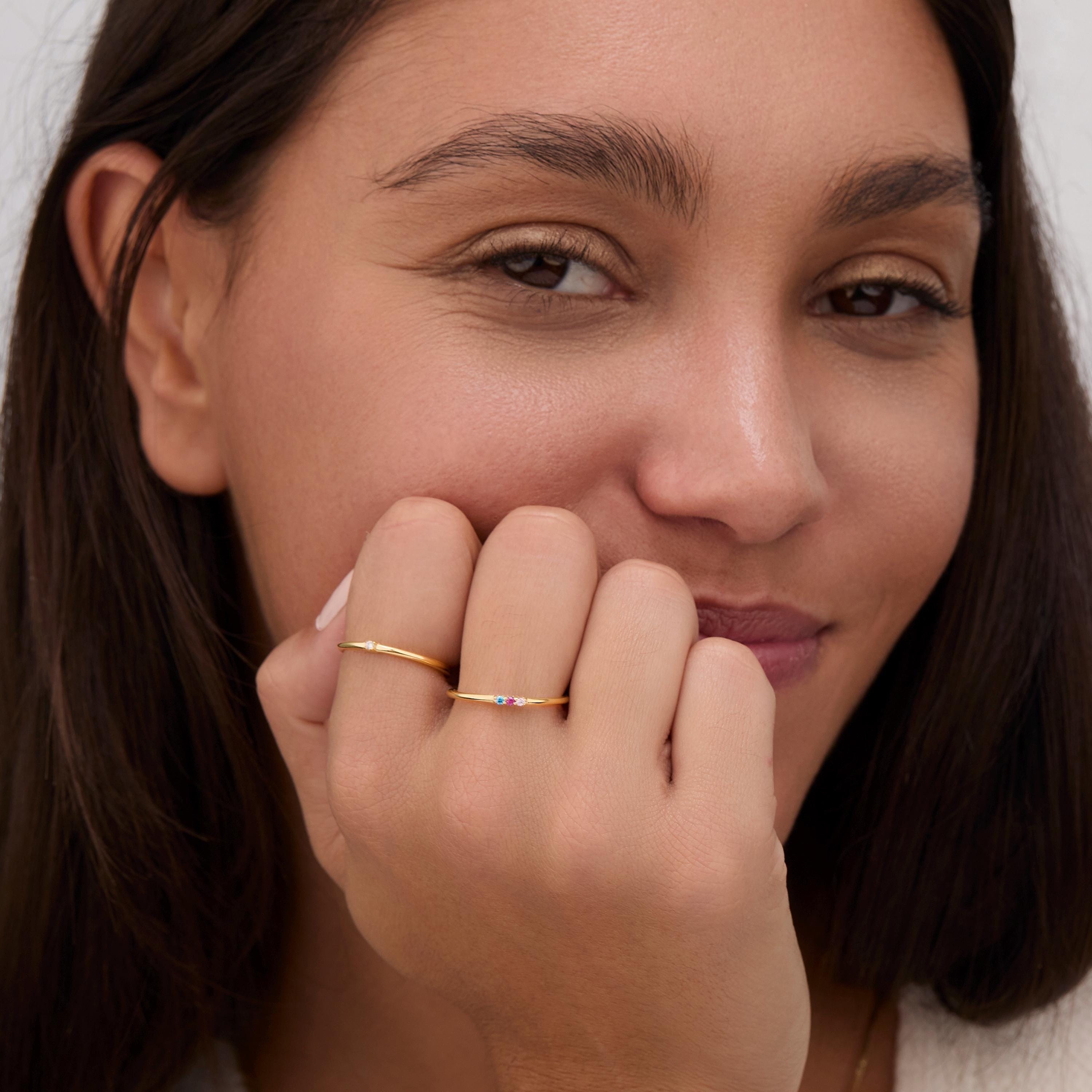 Circle Stud Earrings, 14K Earrings, Pave Diamond Stud Earrings, Elegant Earring, Circle Stud Earring, Hypoallergenic Earrings, Minimalist
