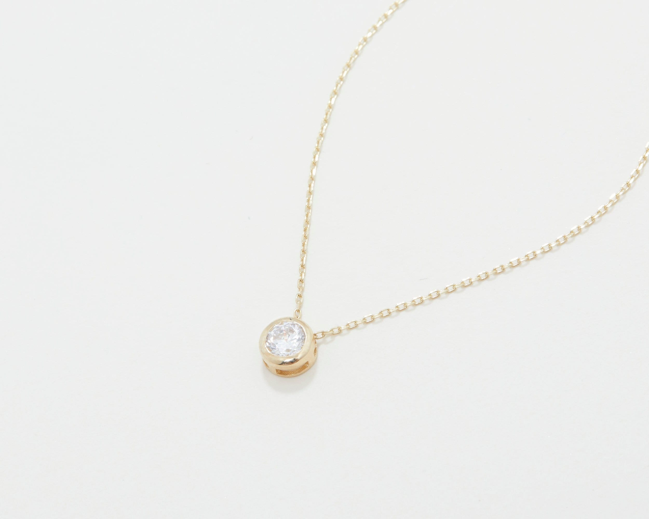 Star Diamond Necklace, 14K Gold Star Pendant Necklace, Cz Diamond, Sterling Silver Necklace, Minimalist, Handmade Jewelry Necklace for women