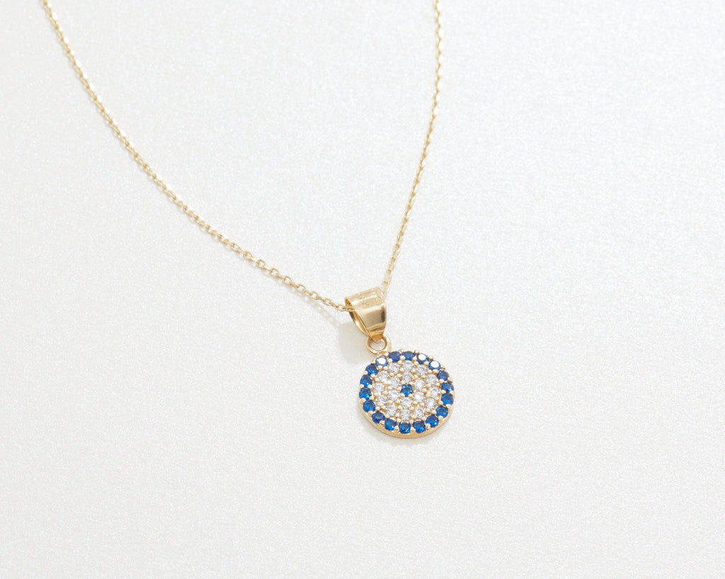 Small Cross Necklace, Gold Small Christian Necklace, Dainty Cross Necklace, Minimalist, Handmade Jewelry, Necklace for women