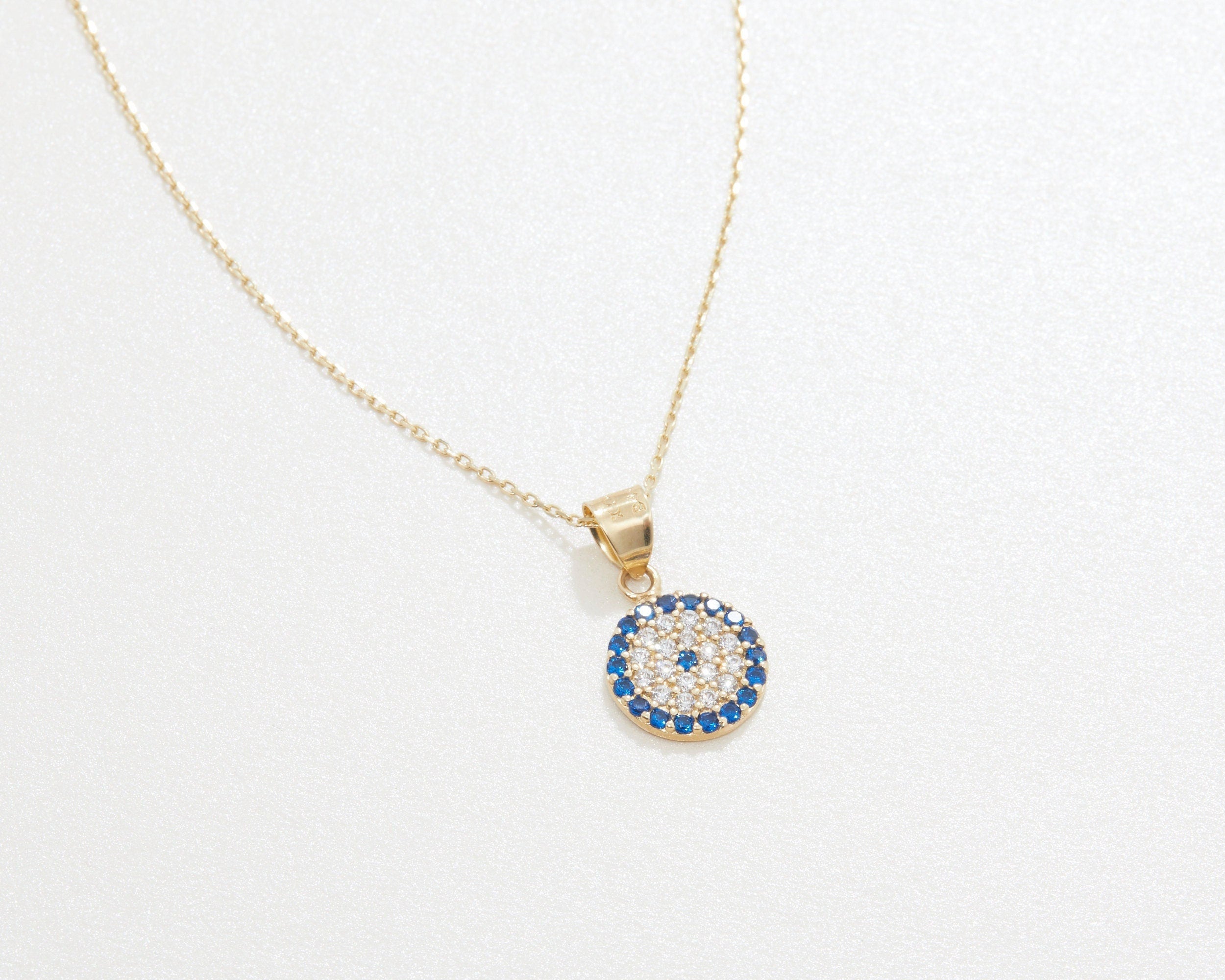 Small Cross Necklace, Gold Small Christian Necklace, Dainty Cross Necklace, Minimalist, Handmade Jewelry, Necklace for women