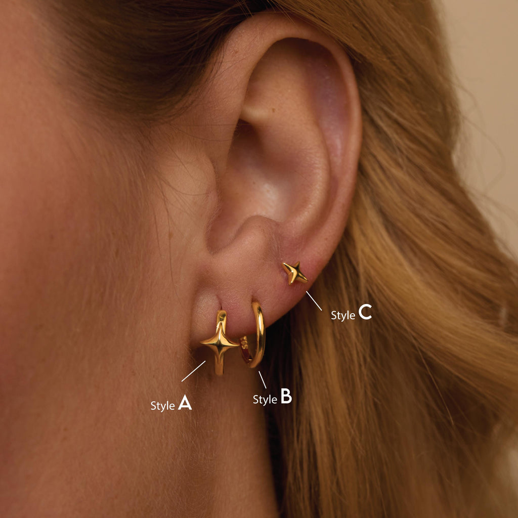 14K Name Earring, Personalized earrings, Stud Earring, 14K Gold Studs, Personalized Gifts, Women Jewelry, Personalized Gifts for Her