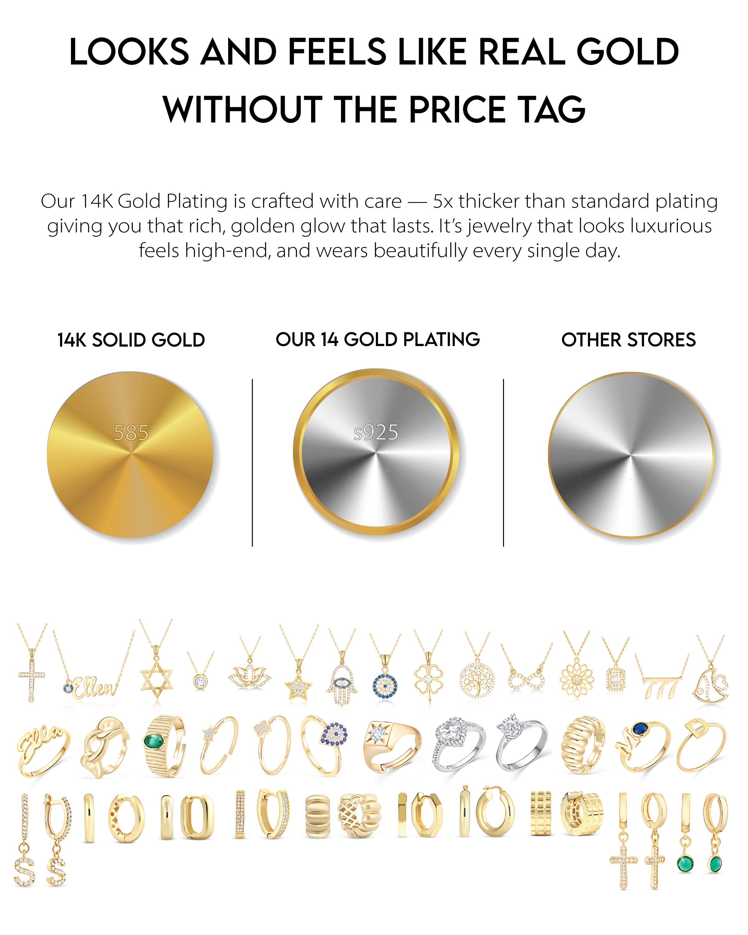 SMALL HOOP EARRINGS - Women Hoop Earring - Women Gold Jewelry - Earlobe Earrings - Gold Vermeil Hoop - Earring For Girls