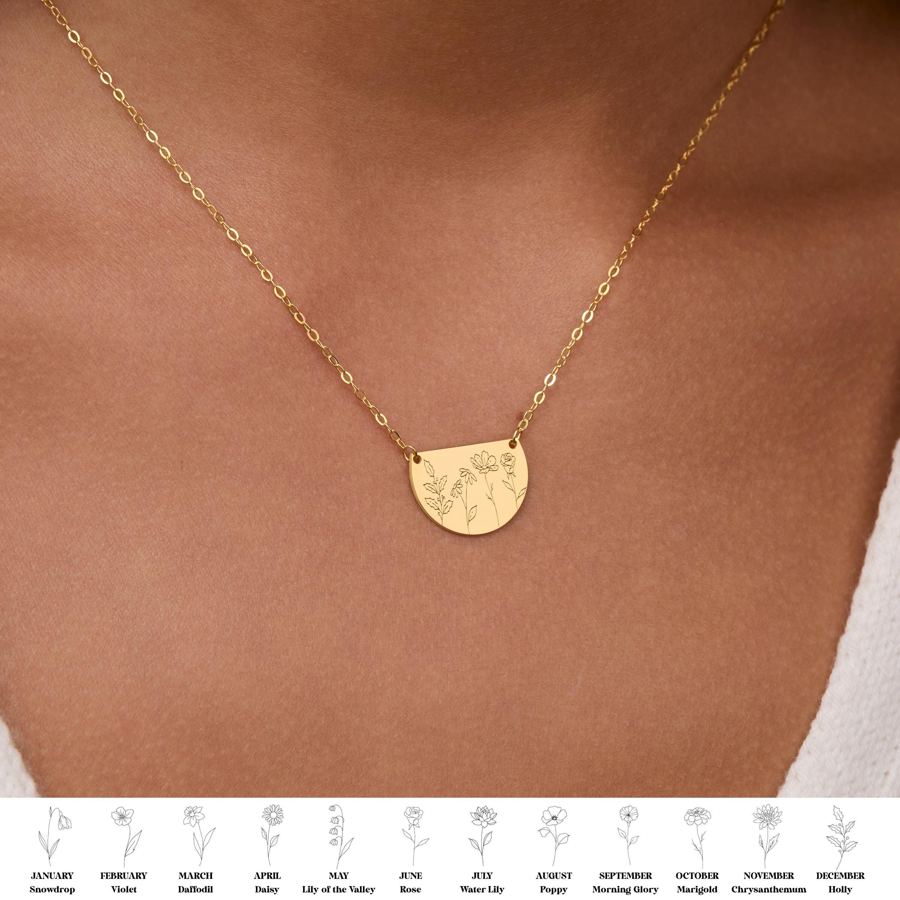 14K Gold Name Necklace, 925 Silver Name Necklace, Personalized Necklace, Custom Name Necklace, Necklaces for Women, Gift for Her