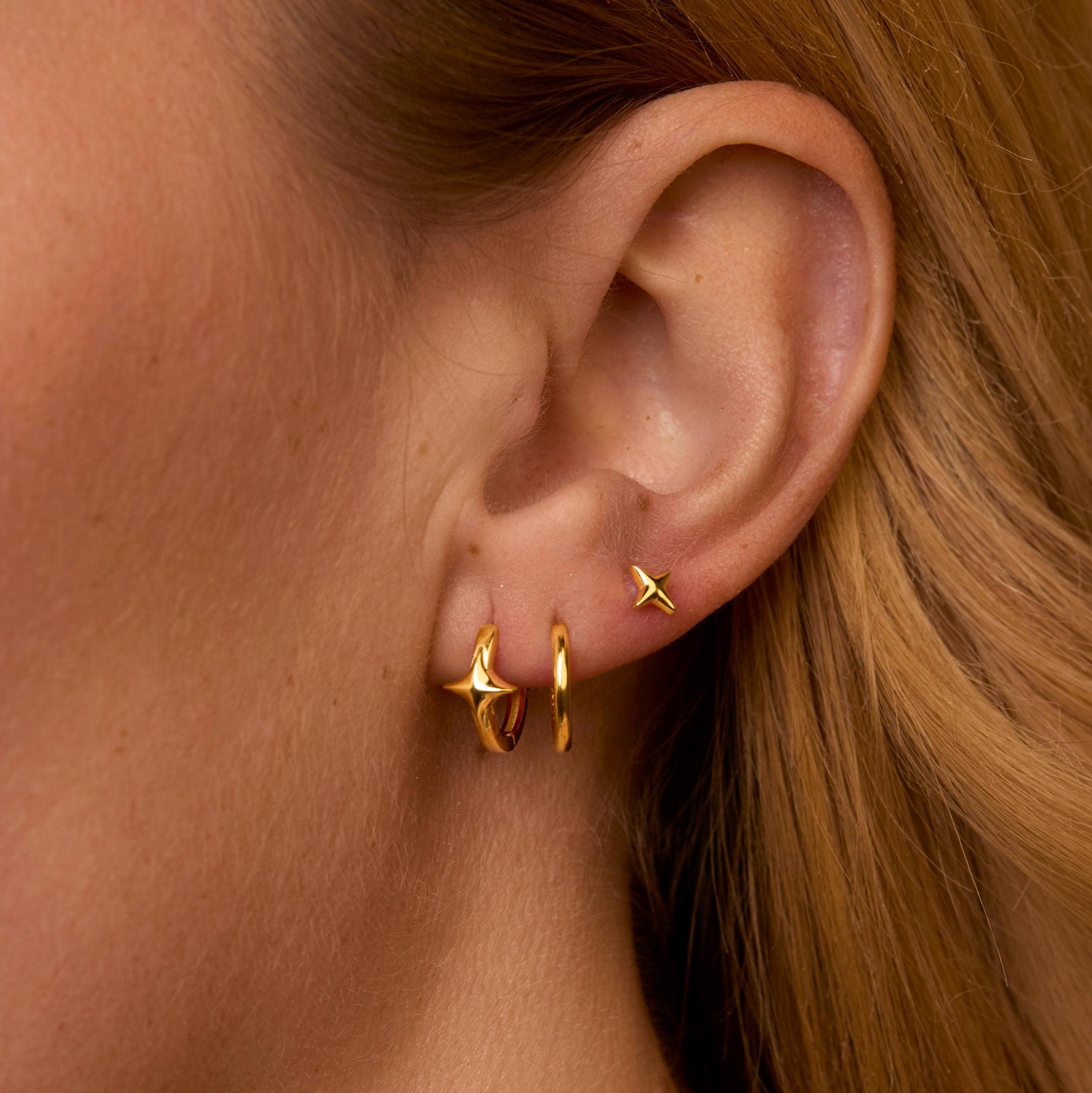 14K Name Earring, Personalized earrings, Stud Earring, 14K Gold Studs, Personalized Gifts, Women Jewelry, Personalized Gifts for Her