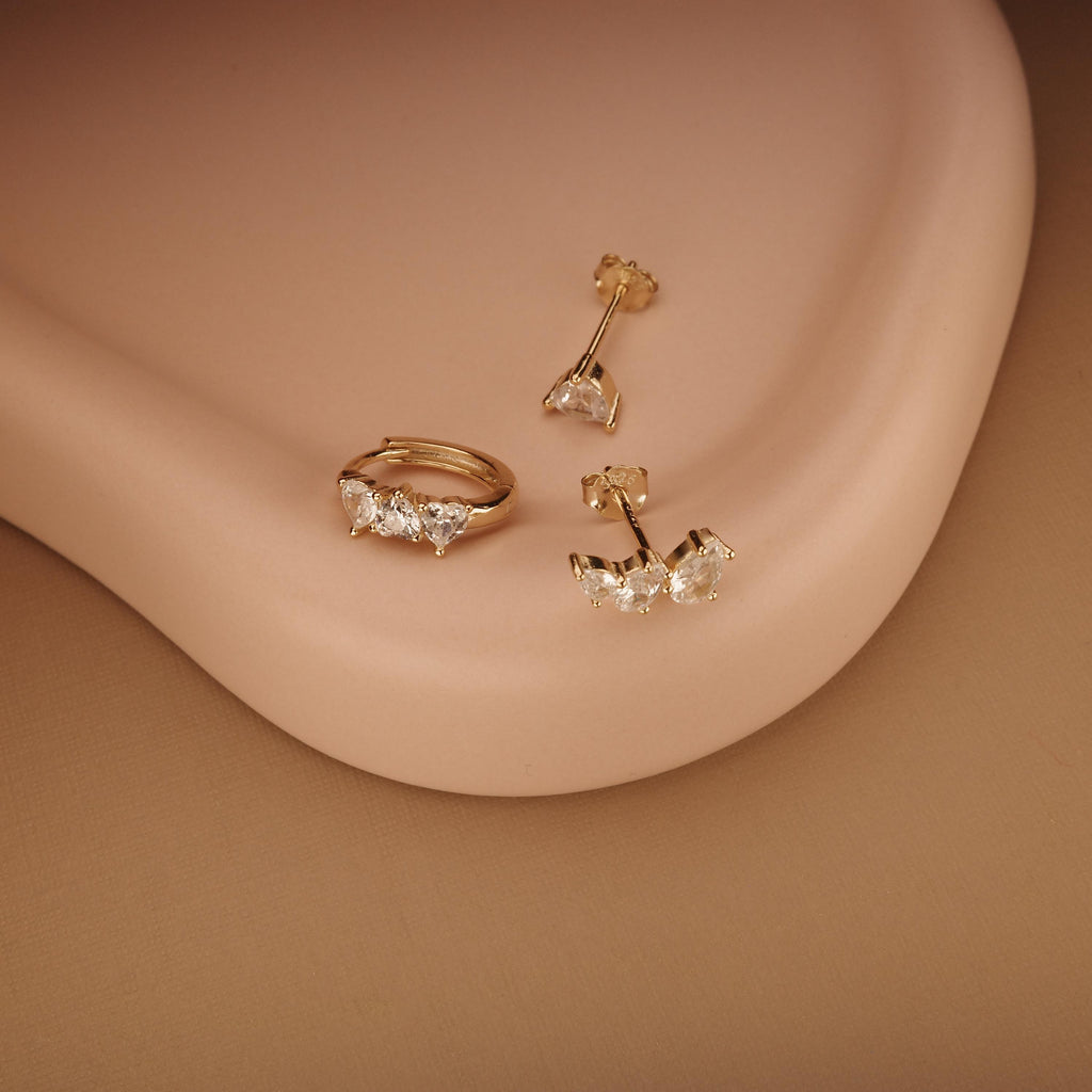 18K Gold Hoop Earrings, Gold Filled Huggie Earrings, Minimalist Earrings, Classic Hoops, Hypoallergenic Hoop Earrings, Lightweight Hoops