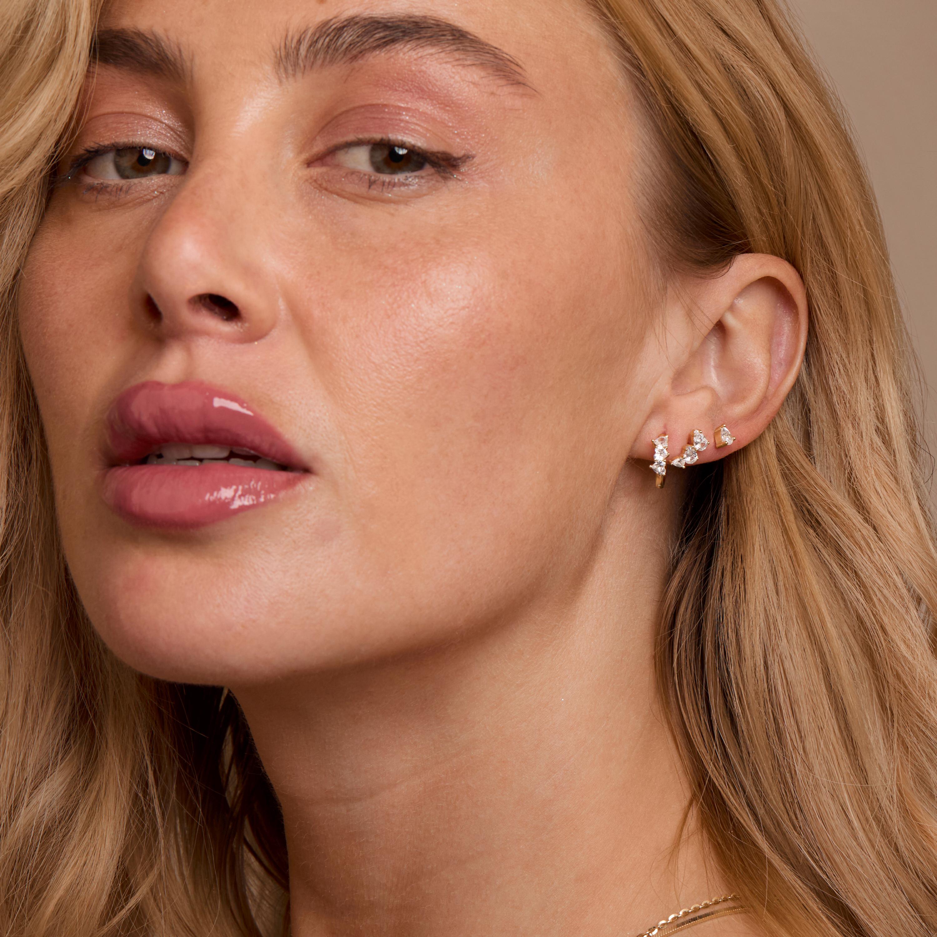 18K Gold Hoop Earrings, Gold Filled Huggie Earrings, Minimalist Earrings, Classic Hoops, Hypoallergenic Hoop Earrings, Lightweight Hoops
