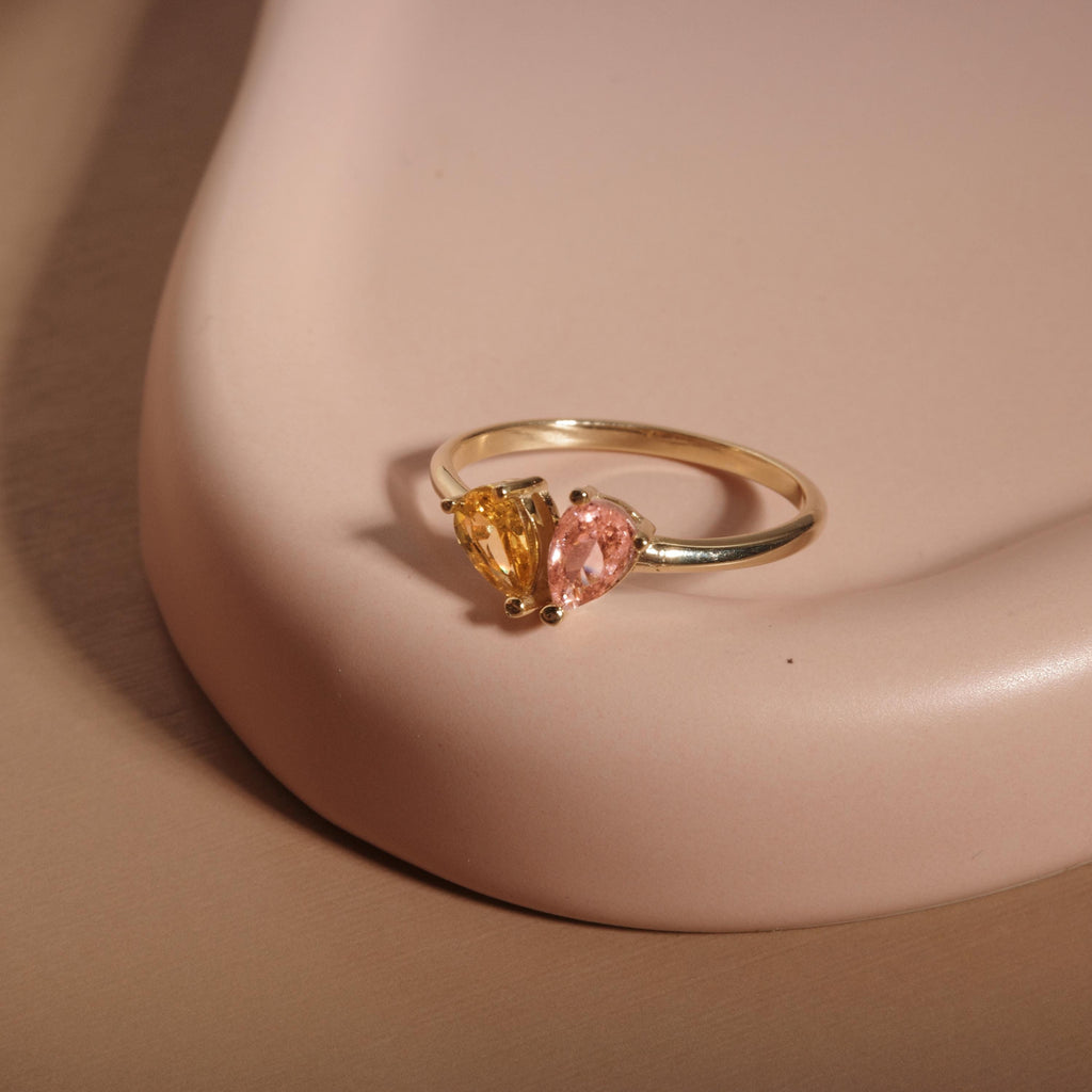 Double Hinge Hoop Ear Jacket Set, Minimalist Earring, Dainty Stud Earring, Gold Ear Jacket, CZ Stud Earrings, Gift for Mom, Gift for Her