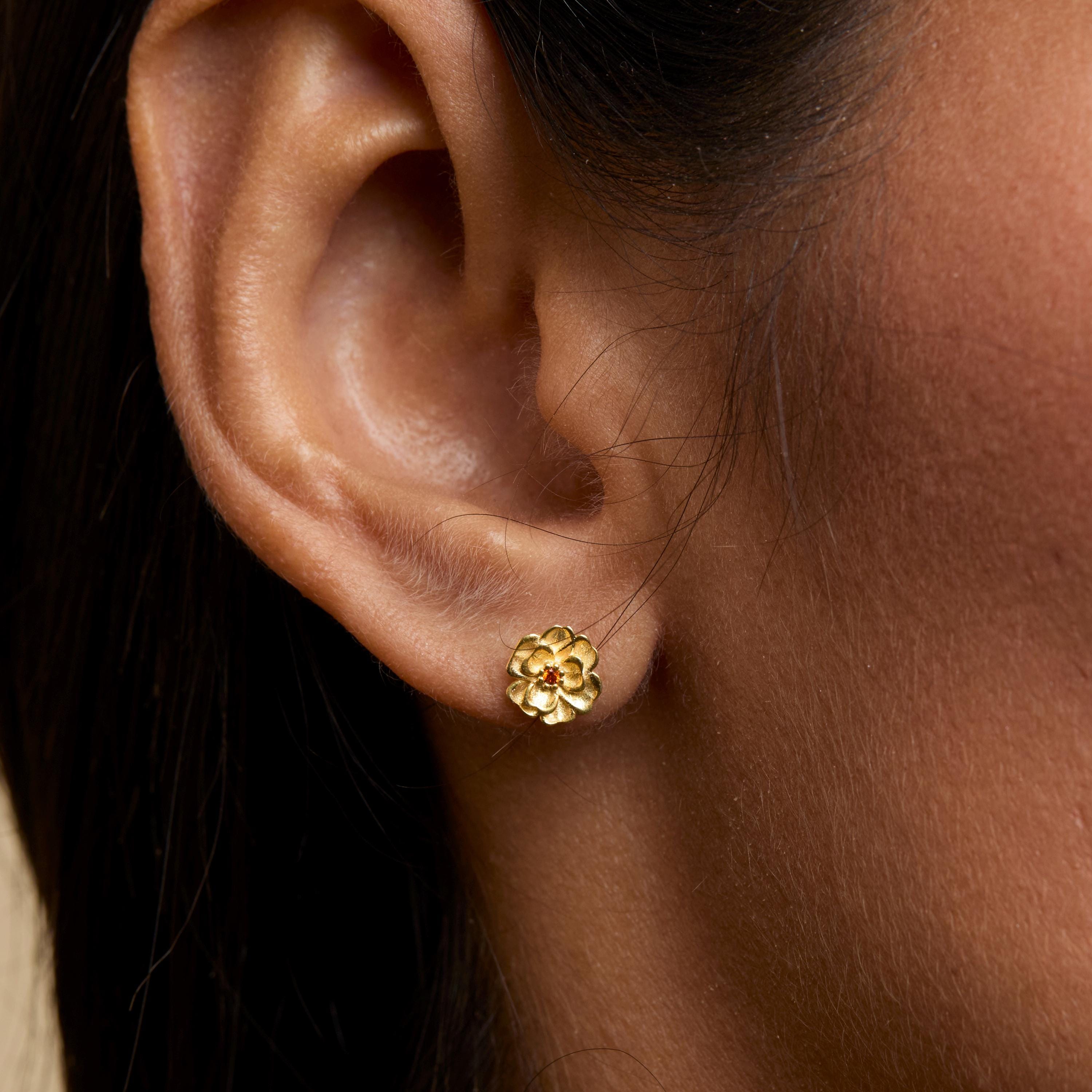 Hoop Earrings, Minimalist Hoops, Gold Vermeil Hoops, Handmade Jewelry, 14K Gold, Jewelry for Women, Gifts for Her