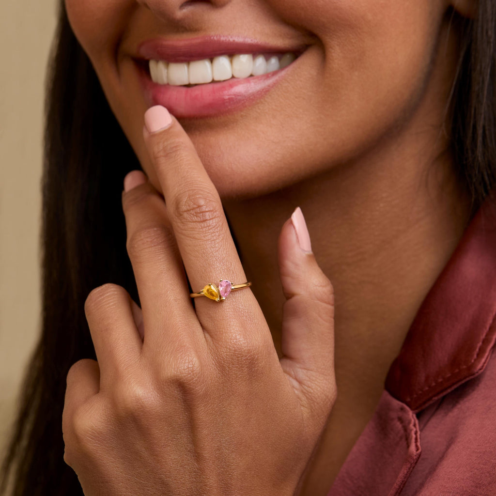 Double Hinge Hoop Ear Jacket Set, Minimalist Earring, Dainty Stud Earring, Gold Ear Jacket, CZ Stud Earrings, Gift for Mom, Gift for Her