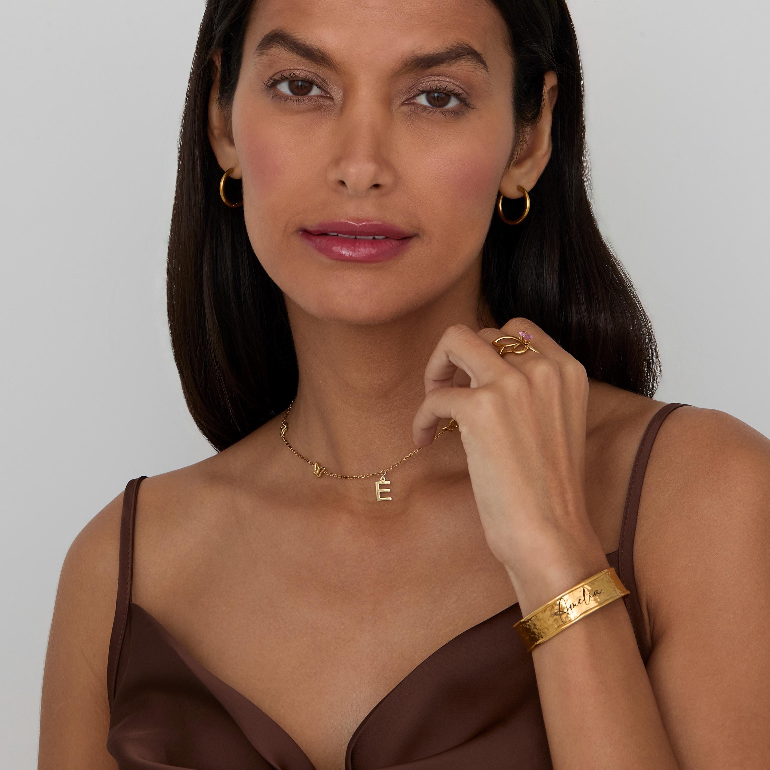 14K Gold Hoop Earrings, Minimalist Diamond Hoops, Earrings for Women, Handmade Jewelry, 14K Gold Vermeil, Jewelry for Women, Gifts for Her