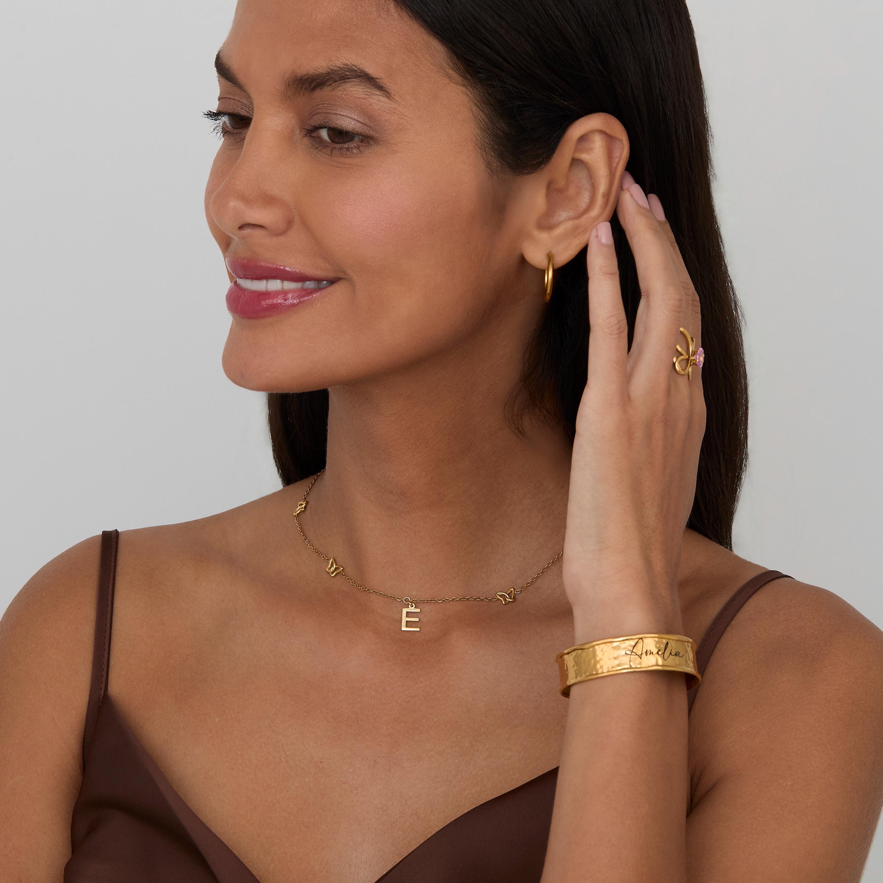 14K Gold Hoop Earrings, Minimalist Diamond Hoops, Earrings for Women, Handmade Jewelry, 14K Gold Vermeil, Jewelry for Women, Gifts for Her